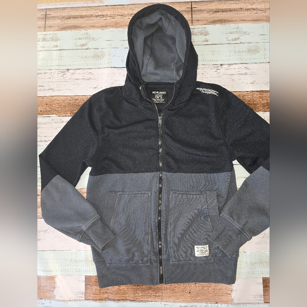 Jack & Jones Core Workwear Full Zip Hooded Shacket (EU Large)(UK Large)